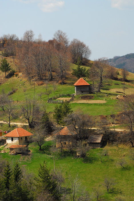 Kuće u selima planinskog tipa, Južna Srbija