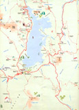 Lake maps Vlasina