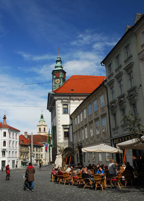 Kafici u Staroj u Staroj Ljubljani