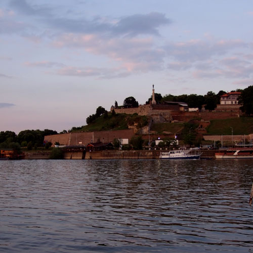Krstarenje Dunavom - pogled na Kalemegdan