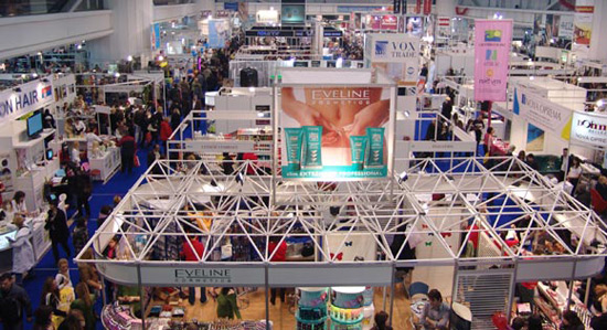 Cosmetic fair view