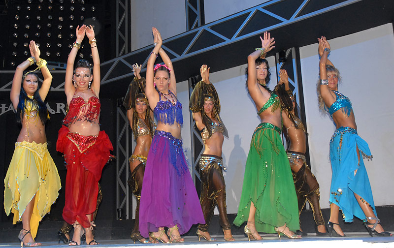 Turkish dance in Bodrum night